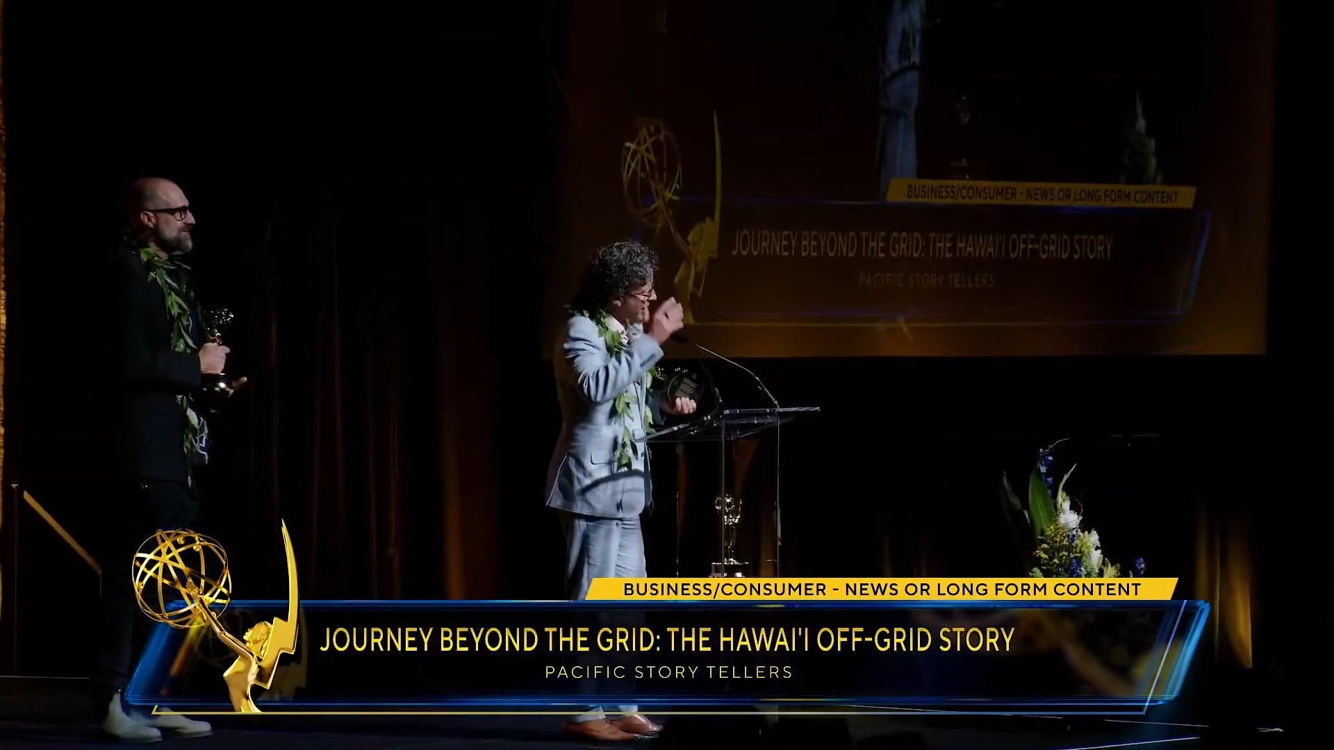 Business Consumer Emmy acceptance speech